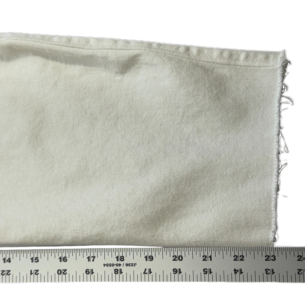 Hollister‎ Ultra High Rise Vintage Straight Jeans 1S W25 L25 White Denim Ankle - Picture 8 of 12